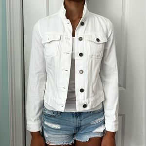 White Jean Jacket